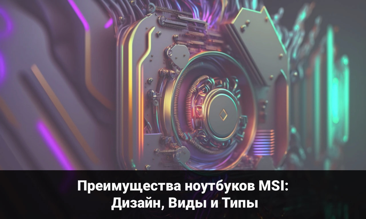 Преимущества ноутбуков MSI: Дизайн, Виды и Типы